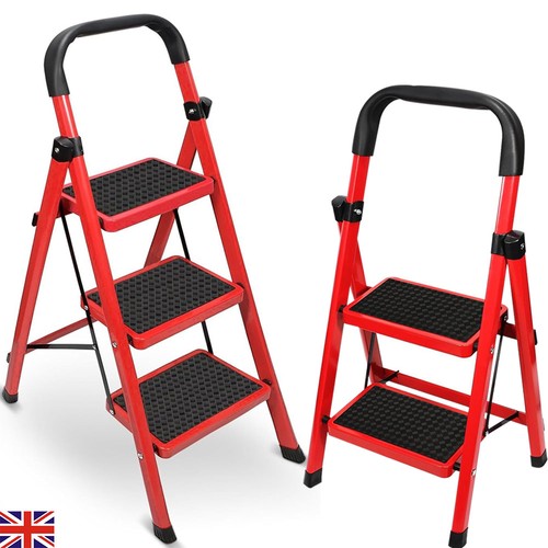 Folding step ladder - folding, anti-slip
