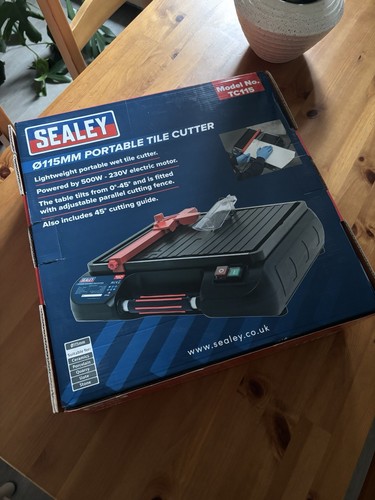 Sealey tile cutter - sealey, 115mm
