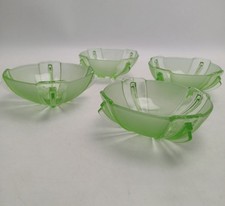 4x Stolzle Art Deco 1930s