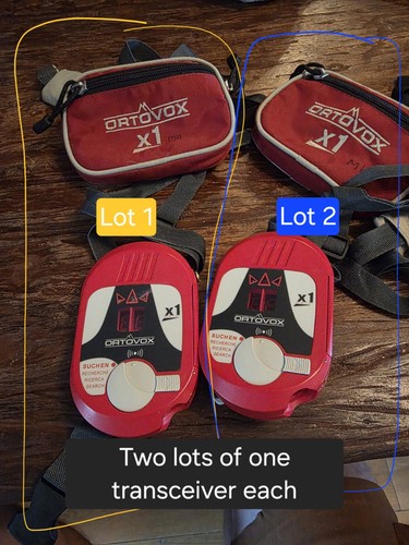 Lots ortovox x1 - of, 1x