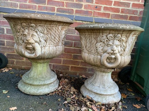 Pair vintage weathered - pair, of