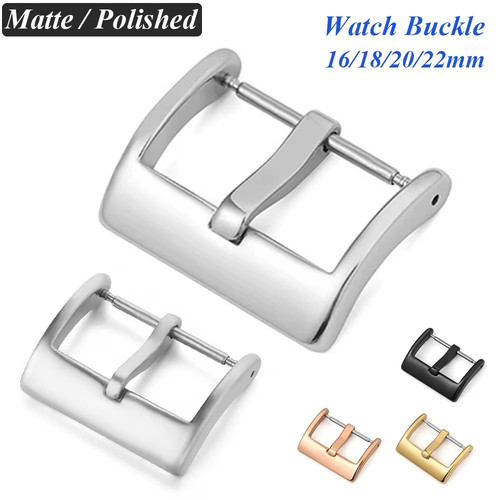 Stainless steel watch buckle - stainless,