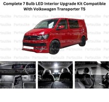 7x White LED SMD Canbus