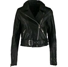 GENEL LONDON Leather Belted