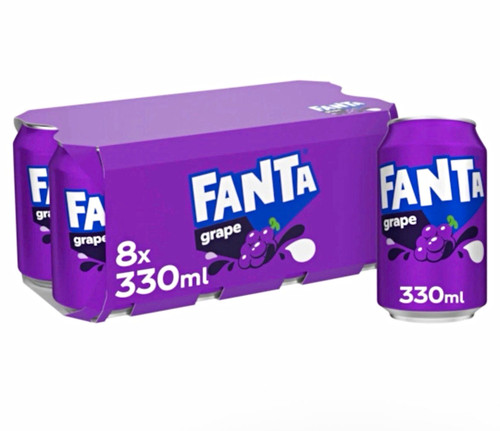 Fanta grape soft drink - grape,