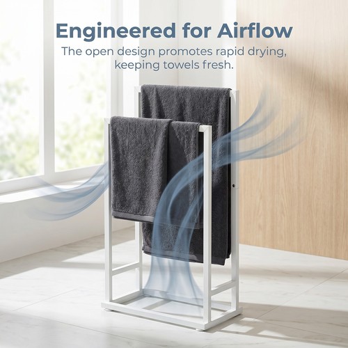 Freestanding towel rack - freestanding,