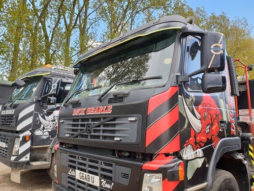 Volvo truck mirror covers - fm,