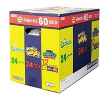 Walkers Wotsits Quavers Monster Munch Snack Crisps box Variety Chips Box of 60