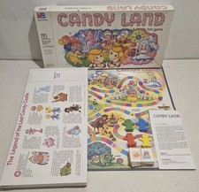 Vintage 1984 Candy Land Board