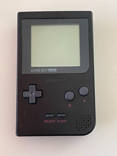 Nintendo game boy pocket black - nintendo,