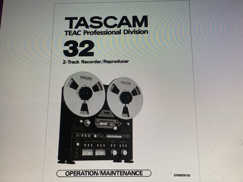 Tascam service manual - service,