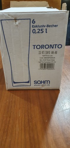 Peroni half pint glass - peroni,