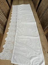 A Pretty Vintage Lace Hemmed