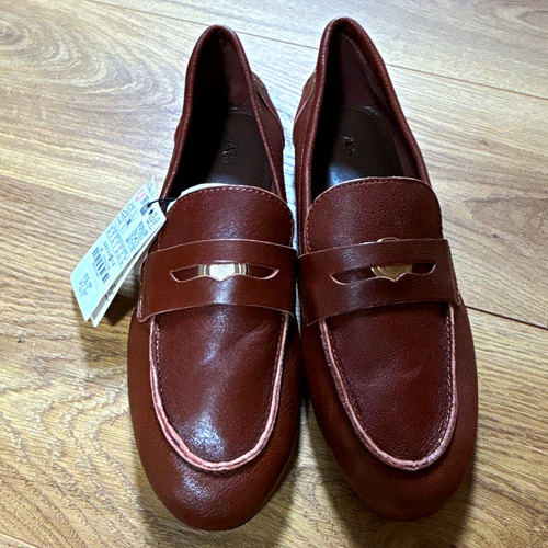 Zara women brown leather - women’s,