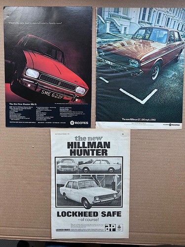 Hillman hunter - hillman, (1966/8/9)