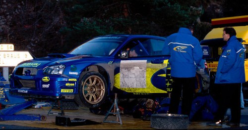 Tommi makinen subaru impreza - makinen,