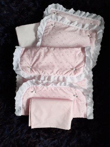 Luxe pink broderie anglais - pink,