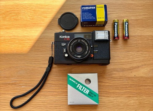 Serviced konica c35 mk2 - serviced,
