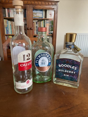 Empty glass bottles - empty,