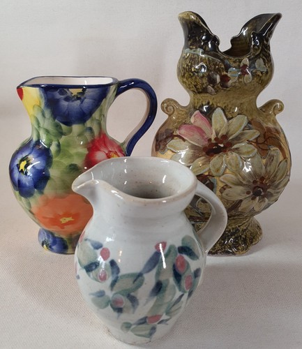 Three vintage antique - three,