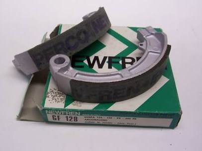 Vespa scooter brake shoes - shoes,
