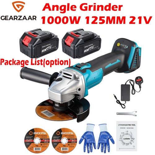 21v 125mm brushless - 21v, angle