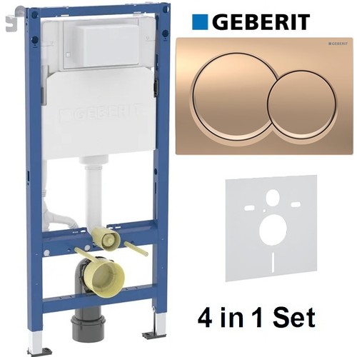 Geberit duofix alpha frame - alpha, wc