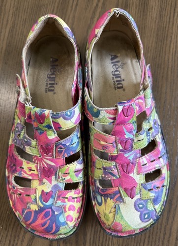 Alegria pesca floral leather - alegria,