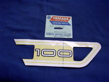 YAMAHA LS2 GEN NOS LEFT HAND OIL TANK SIDE DECAL EMBLEM 327-21781-01