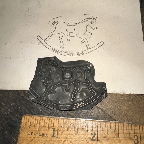 Printing block old rocking - printing,