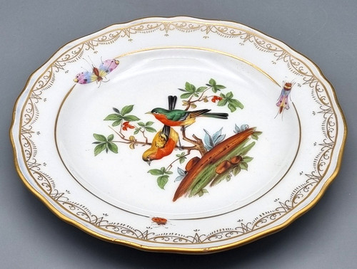 Meissen porcelain plate - meissen,
