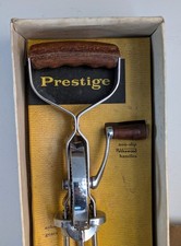 60s 70s Vintage Teak Handle Rotary Hand Whisk Egg Beater Display TV Film Prop