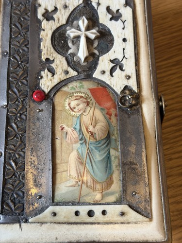 Antique polish catholic prayer - antique,