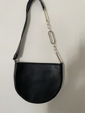 Linea Black Shoulder Bag