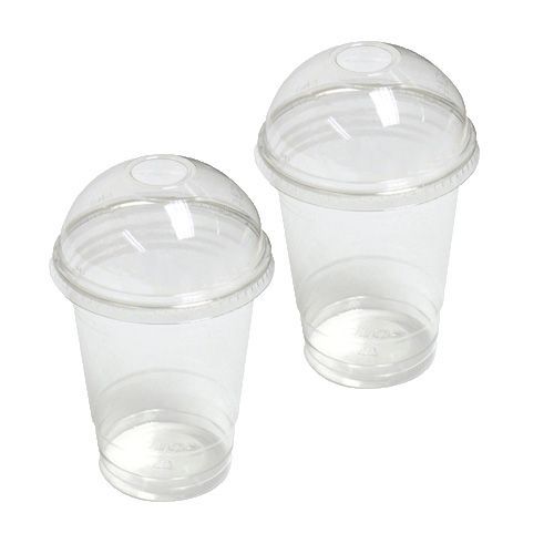 Disposable smoothie cups - disposable, with