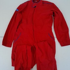 Sparco Race Suit Large Red Plain Karting