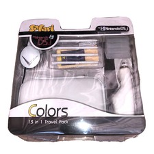 Nintendo 3DS, DSi, DS Lite Safari White TRAVEL 13 in 1 Travel Pack * NEW