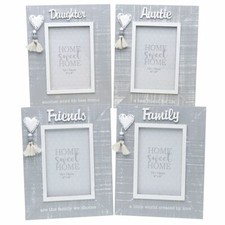 Shudehill Cool Grey Tassel Frame - Mum Nan Sister Aunt Family Friends Daughter