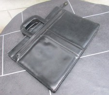 Vintage Real Black Leather