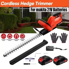 2 Batteries Cordless Hedge