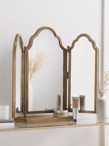 Folding table mirror - table,