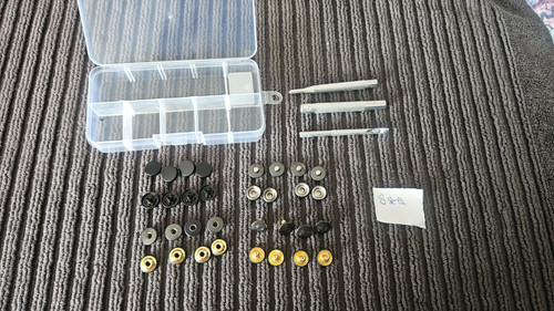 Pcs 732 snap fasteners - pcs,