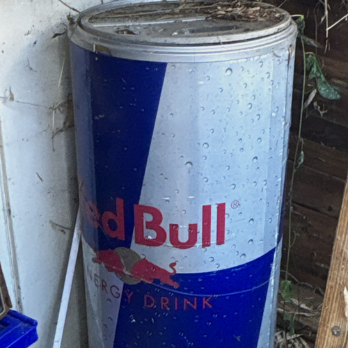 Red bull branded upright - red,