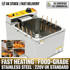 12L Commercial Electric Fryer