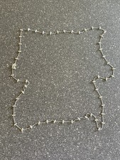 BNIB SWATCH Bijoux Lustro Swarovski Crystal Infinity Flex Long Necklace 46 inch