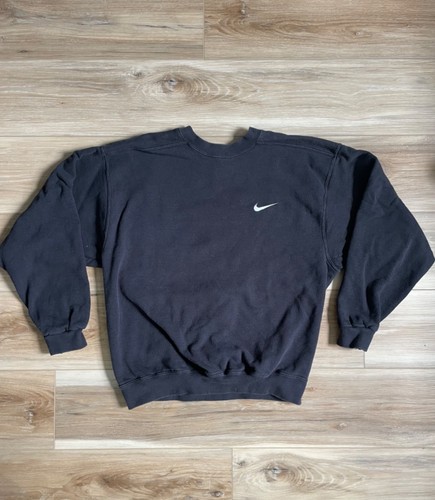 Vintage 90s black nike - vintage,