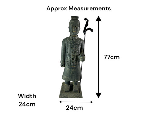 Standing warrior with - warrior,