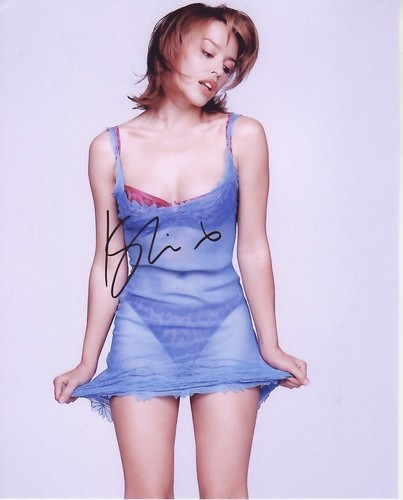 Kylie minogue autograph - minogue, signed