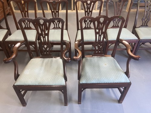 Set victorian mahogany - set,
