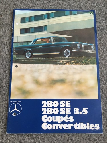 C1970 mercedes benz w108 - c1970,